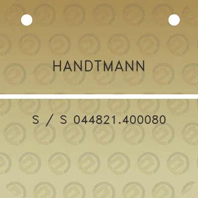 handtmann-s-s-044821400080