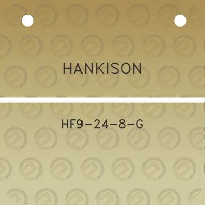 hankison-hf9-24-8-g