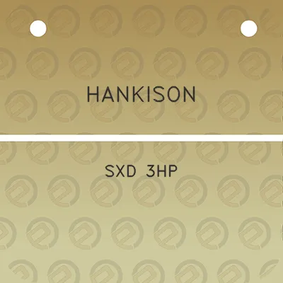 hankison-sxd-3hp