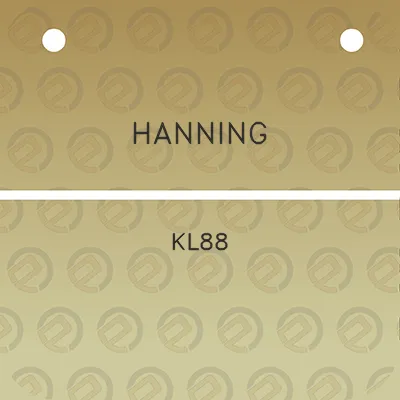 hanning-kl88