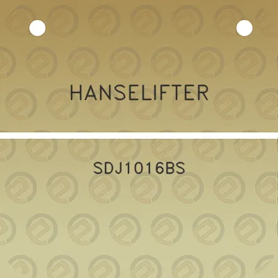 hanselifter-sdj1016bs