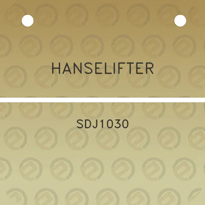 hanselifter-sdj1030