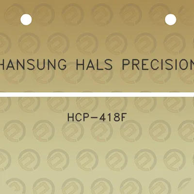 hansung-hals-precision-hcp-418f