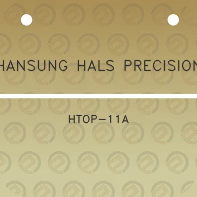 hansung-hals-precision-htop-11a