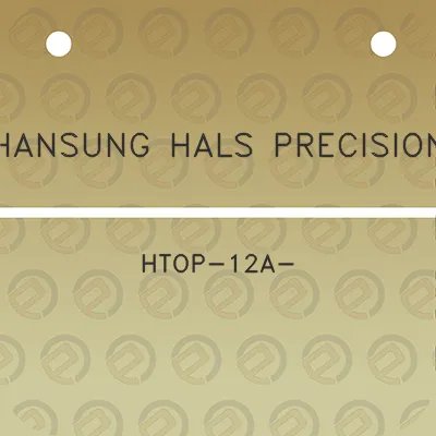 hansung-hals-precision-htop-12a