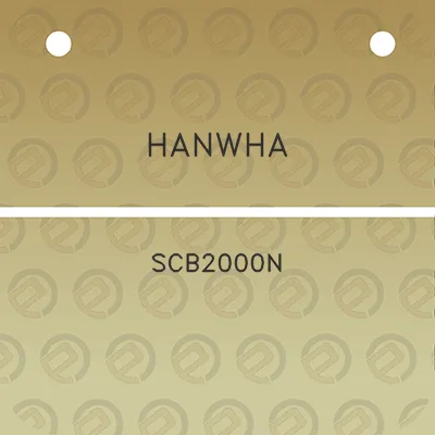 hanwha-scb2000n