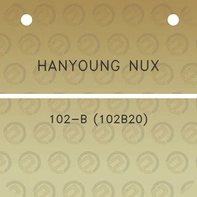 hanyoung-nux-102-b-102b20