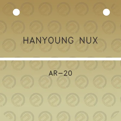 hanyoung-nux-ar-20