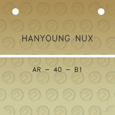 hanyoung-nux-ar-40-b1