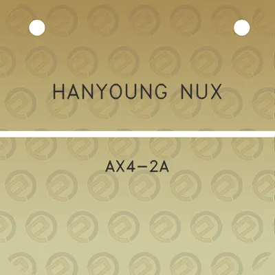 hanyoung-nux-ax4-2a