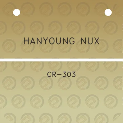 hanyoung-nux-cr-303