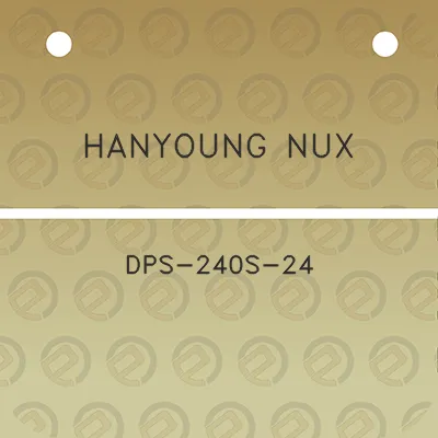 hanyoung-nux-dps-240s-24