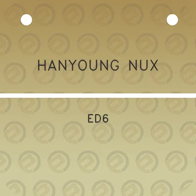 hanyoung-nux-ed6