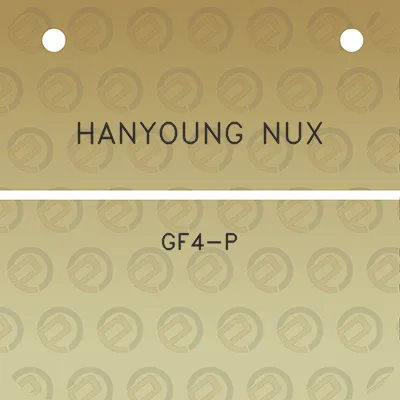 hanyoung-nux-gf4-p