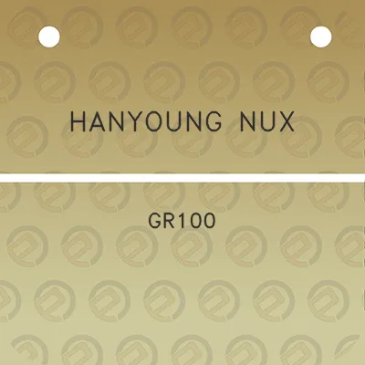 hanyoung-nux-gr100