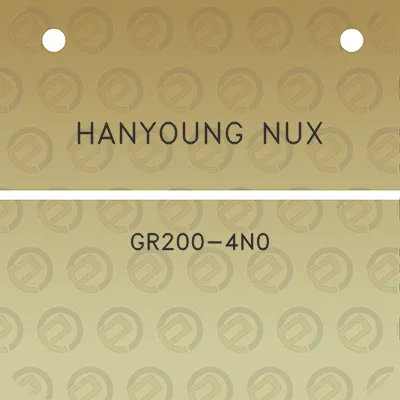 hanyoung-nux-gr200-4n0