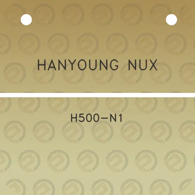 hanyoung-nux-h500-n1