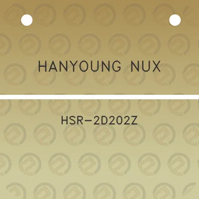 hanyoung-nux-hsr-2d202z