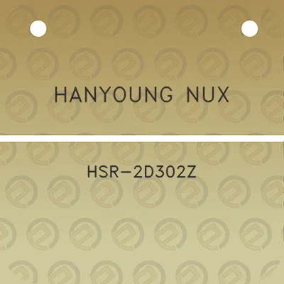 hanyoung-nux-hsr-2d302z