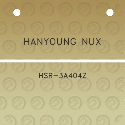 hanyoung-nux-hsr-3a404z