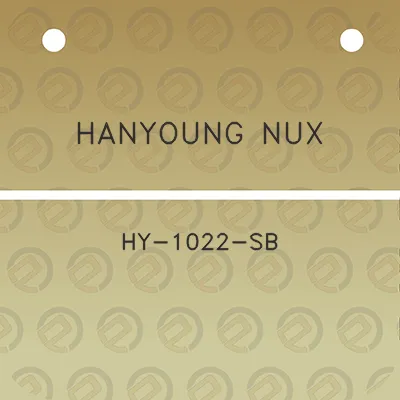 hanyoung-nux-hy-1022-sb