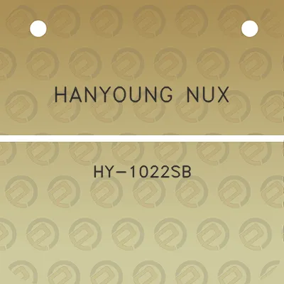 hanyoung-nux-hy-1022sb