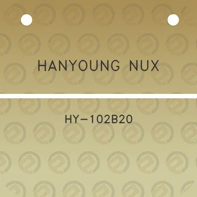 hanyoung-nux-hy-102b20