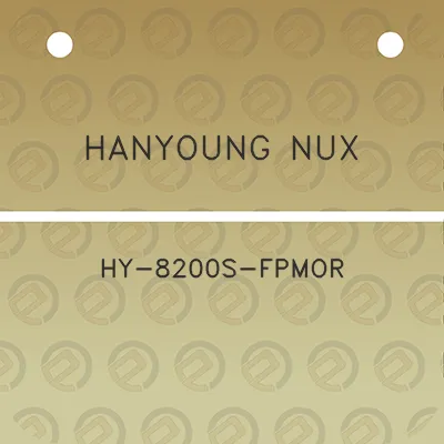 hanyoung-nux-hy-8200s-fpmor