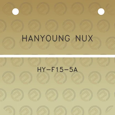 hanyoung-nux-hy-f15-5a