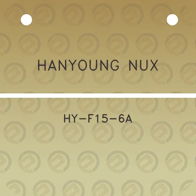 hanyoung-nux-hy-f15-6a