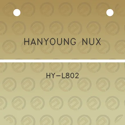 hanyoung-nux-hy-l802