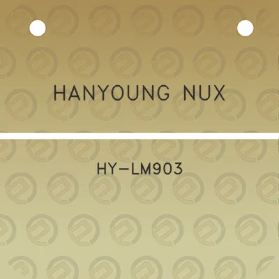 hanyoung-nux-hy-lm903