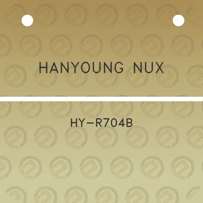 hanyoung-nux-hy-r704b