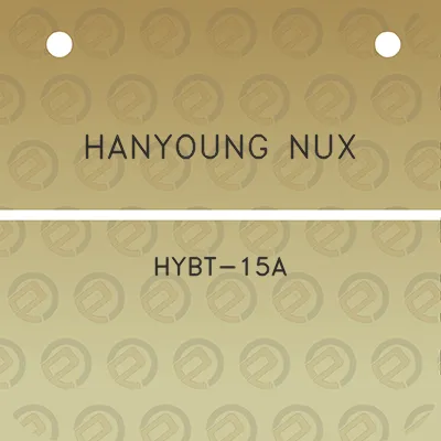 hanyoung-nux-hybt-15a