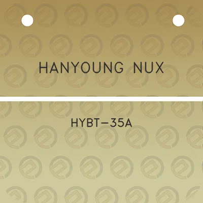 hanyoung-nux-hybt-35a