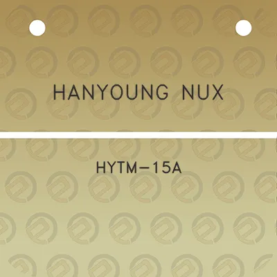 hanyoung-nux-hytm-15a