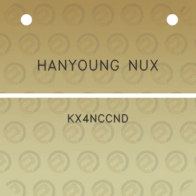 hanyoung-nux-kx4nccnd