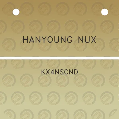 hanyoung-nux-kx4nscnd