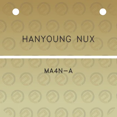 hanyoung-nux-ma4n-a