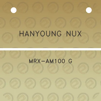 hanyoung-nux-mrx-am100-g