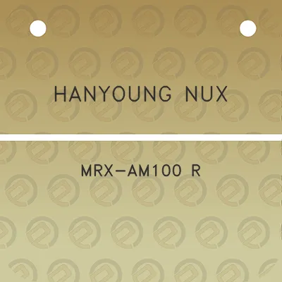 hanyoung-nux-mrx-am100-r