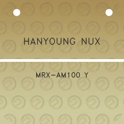 hanyoung-nux-mrx-am100-y