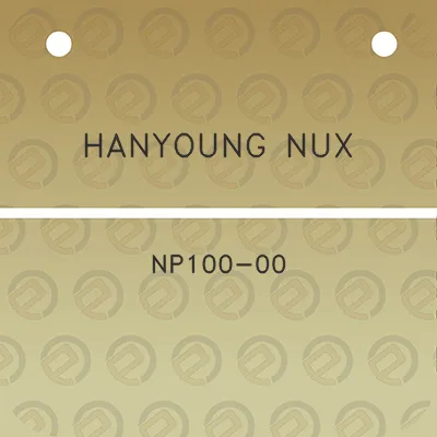 hanyoung-nux-np100-00