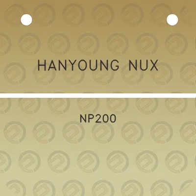 hanyoung-nux-np200