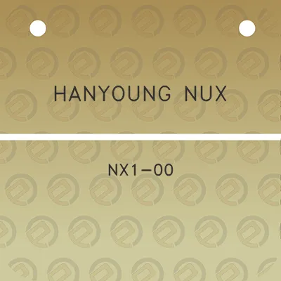 hanyoung-nux-nx1-00