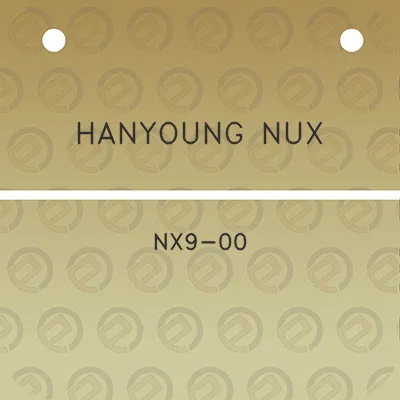 hanyoung-nux-nx9-00