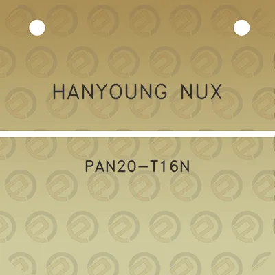 hanyoung-nux-pan20-t16n