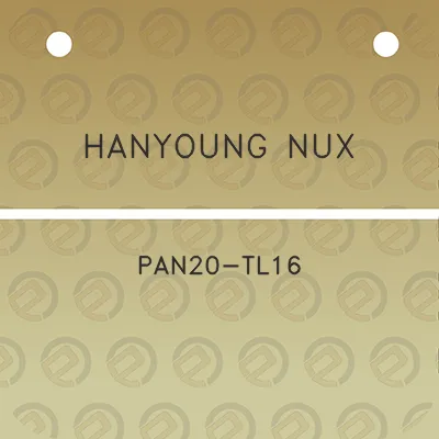 hanyoung-nux-pan20-tl16