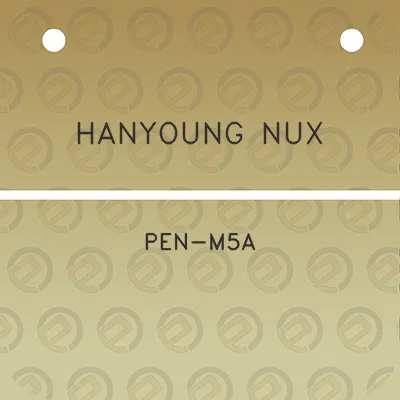 hanyoung-nux-pen-m5a