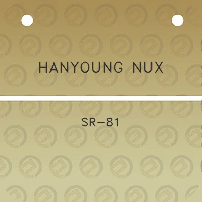 hanyoung-nux-sr-81